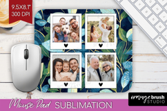 Eucalyptus Photo Mouse Pad PNG - Botanical Picture Frame Pad Product Image 1