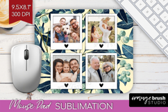 Eucalyptus Photo Mouse Pad PNG - Botanical Picture Frame Pad Product Image 1