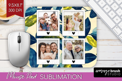 Eucalyptus Photo Mouse Pad PNG - Botanical Picture Frame Pad Product Image 1