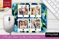Eucalyptus Photo Mouse Pad PNG - Botanical Picture Frame Pad Product Image 1