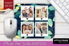 Eucalyptus Photo Mouse Pad PNG - Botanical Picture Frame Pad Product Image 1