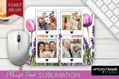 Wildflowers Photo Mouse Pad PNG - Summer Flowers Picture Pad Product Image 1