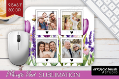 Wildflowers Photo Mouse Pad PNG - Summer Flowers Picture Pad Product Image 1