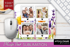 Wildflowers Photo Mouse Pad PNG - Summer Flowers Picture Pad Product Image 1