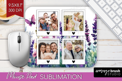 Wildflowers Photo Mouse Pad PNG - Summer Flowers Picture Pad Product Image 1