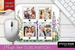 Wildflowers Photo Mouse Pad PNG - Summer Flowers Picture Pad Product Image 1