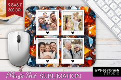 Gem Texture Photo Mouse Pad PNG - Gemstone Picture Frame Pad Product Image 1