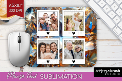 Gem Texture Photo Mouse Pad PNG - Gemstone Picture Frame Pad Product Image 1