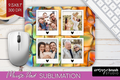 Gem Texture Photo Mouse Pad PNG - Gemstone Picture Frame Pad Product Image 1