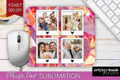 Gem Texture Photo Mouse Pad PNG - Gemstone Picture Frame Pad Product Image 1