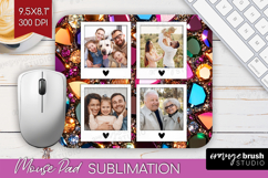 Gem Texture Photo Mouse Pad PNG - Gemstone Picture Frame Pad Product Image 1