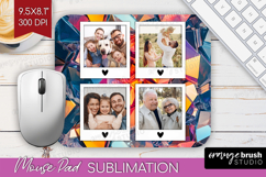 Gem Texture Photo Mouse Pad PNG - Gemstone Picture Frame Pad Product Image 1