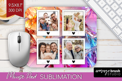 Gem Texture Photo Mouse Pad PNG - Gemstone Picture Frame Pad Product Image 1