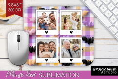 Halloween Photo Mouse Pad PNG - Spooky Picture Frame Mouse Product Image 1