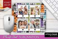 Halloween Photo Mouse Pad PNG - Spooky Picture Frame Mouse Product Image 1