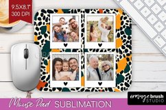 Leopard Print Photo Mouse Pad PNG - Animal Pattern Picture Product Image 1
