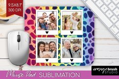 Leopard Print Photo Mouse Pad PNG - Animal Pattern Picture Product Image 1