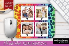 Leopard Print Photo Mouse Pad PNG - Animal Pattern Picture Product Image 1