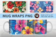 Hawaii Mug Wrap Sublimation Designs Product Image 1