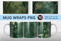 Forest Dragon Spells Mug Wrap Sublimation Designs Product Image 1