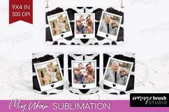 Animal Print Photo Mug Wrap PNG - Wild Animal Picture Frame Product Image 1