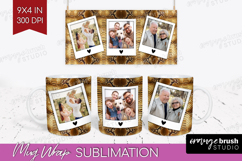 Animal Print Photo Mug Wrap PNG - Wild Animal Picture Frame Product Image 1