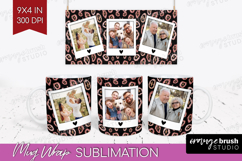 Animal Print Photo Mug Wrap PNG - Wild Animal Picture Frame Product Image 1