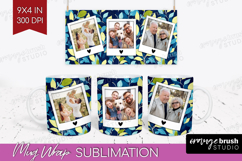 Eucalyptus Photo Mug Wrap PNG - Botanical Picture Frame Mug Product Image 1