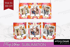 Brush Stroke Photo Mug Wrap PNG - Abstract Texture Picture Product Image 1