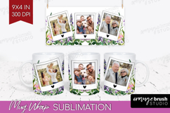 Wildflowers Photo Mug Wrap PNG - Summer Flowers Picture Mug Product Image 1