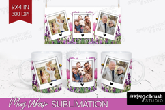 Wildflowers Photo Mug Wrap PNG - Summer Flowers Picture Mug Product Image 1