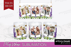 Wildflowers Photo Mug Wrap PNG - Summer Flowers Picture Mug Product Image 1