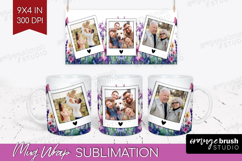 Wildflowers Photo Mug Wrap PNG - Summer Flowers Picture Mug Product Image 1