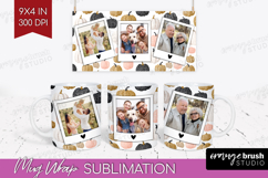 Pumpkun Photo Mug Wrap PNG - Fall Picture Frame Mug Product Image 1