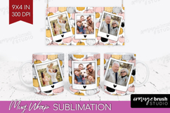 Pumpkun Photo Mug Wrap PNG - Fall Picture Frame Mug Product Image 1