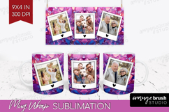 Gem Texture Photo Mug Wrap PNG - Gemstone Picture Frame Mug Product Image 1