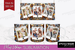 Gem Texture Photo Mug Wrap PNG - Gemstone Picture Frame Mug Product Image 1