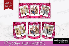 Gem Texture Photo Mug Wrap PNG - Gemstone Picture Frame Mug Product Image 1