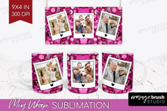 Gem Texture Photo Mug Wrap PNG - Gemstone Picture Frame Mug Product Image 1