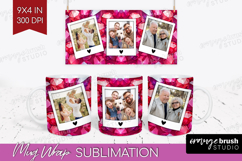 Gem Texture Photo Mug Wrap PNG - Gemstone Picture Frame Mug Product Image 1