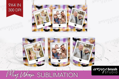 Halloween Photo Mug Wrap PNG - Spooky Picture Frame Mug Product Image 1