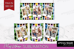 Halloween Photo Mug Wrap PNG - Spooky Picture Frame Mug Product Image 1