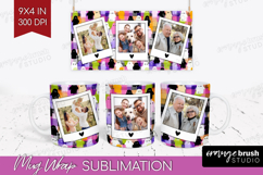 Halloween Photo Mug Wrap PNG - Spooky Picture Frame Mug Product Image 1