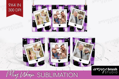 Halloween Photo Mug Wrap PNG - Spooky Picture Frame Mug Product Image 1