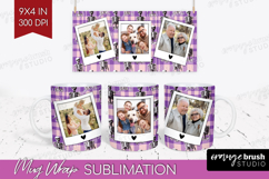 Halloween Photo Mug Wrap PNG - Spooky Picture Frame Mug Product Image 1