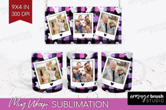 Halloween Photo Mug Wrap PNG - Spooky Picture Frame Mug Product Image 1