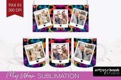 Leopard Print Photo Mug Wrap PNG - Animal Pattern Picture Product Image 1