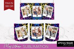 Leopard Print Photo Mug Wrap PNG - Animal Pattern Picture Product Image 1