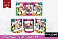 Leopard Print Photo Mug Wrap PNG - Animal Pattern Picture Product Image 1