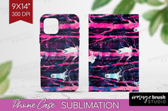 Neon Halloween Phone Case PNG - Spooky Case PNG Sublimation Product Image 1